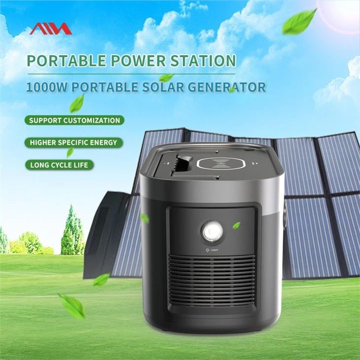 1000W portable solar generator.2