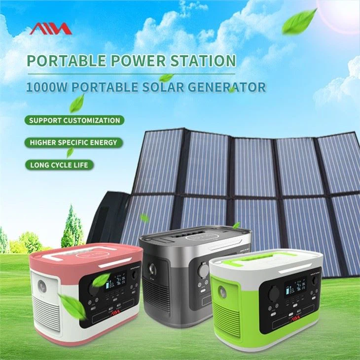 1000W portable solar generator.5