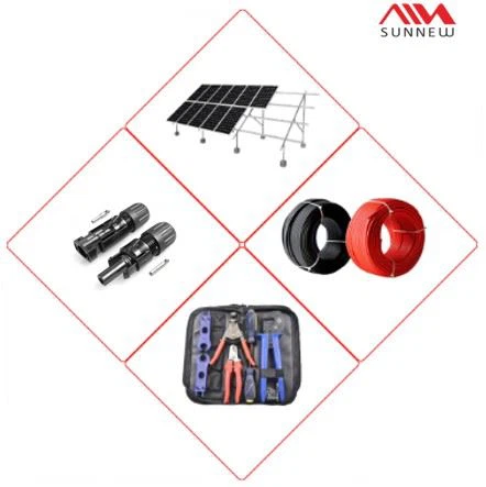 10KW Hybrid Solar System With Lifepo4 Batteries