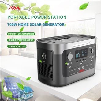 700W Solar Portable Power Station