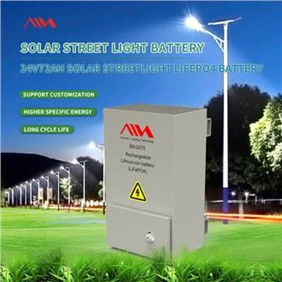 Solar Battery 25.6V 72Ah Pole Mounting Battery