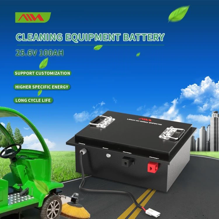 Sweeper Robot 24V 100ah Lifepo4 Battery