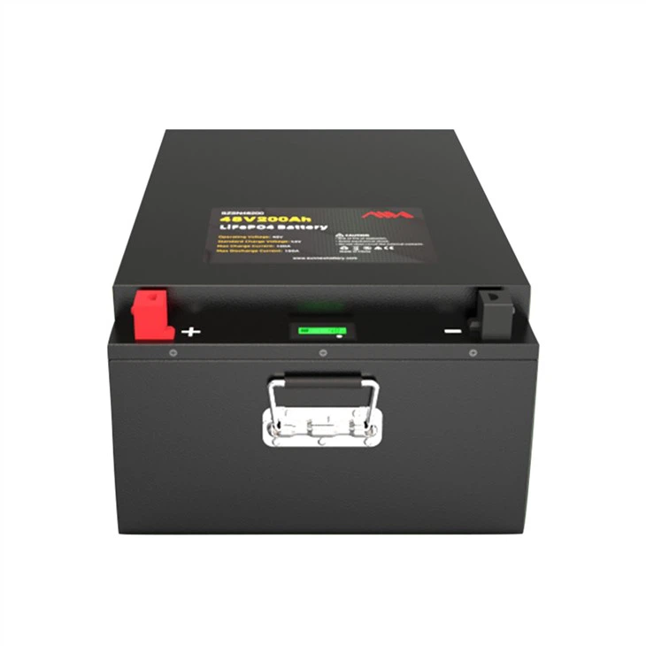 Deep Cycle 200ah 48v Lithium Iron Phosphate Rechargeable Lifepo4 Lithium Battery Pack