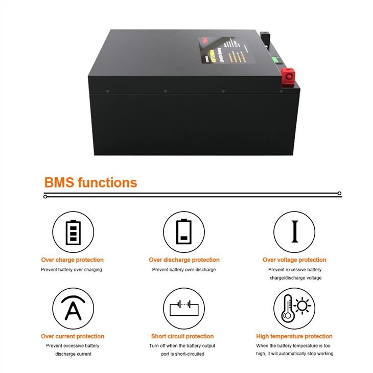 Deep Cycle 200ah 48v Lithium Iron Phosphate Rechargeable Lifepo4 Lithium Battery Pack