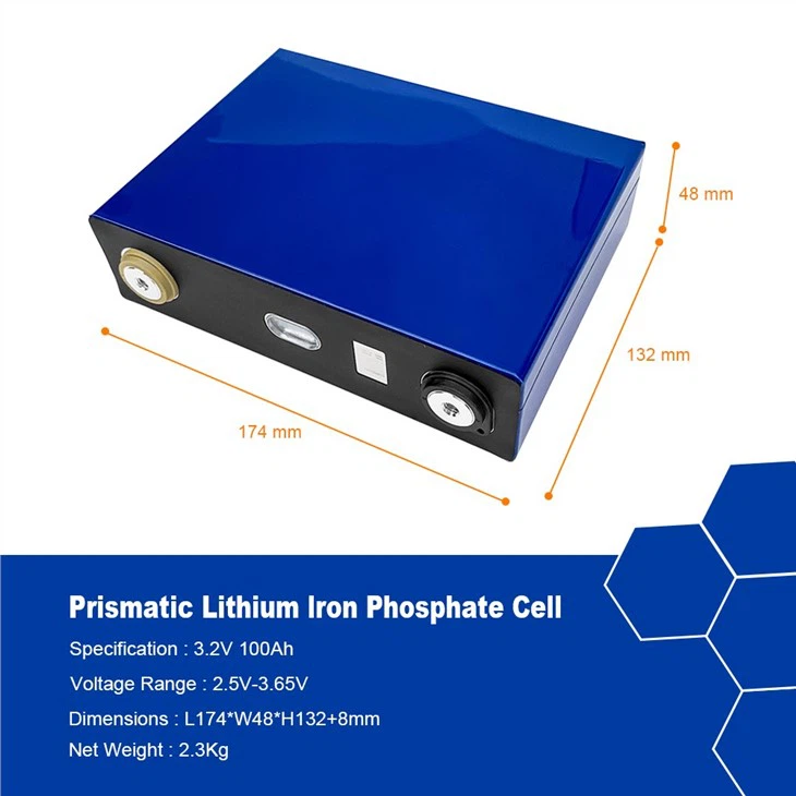 Grade A Lifepo4 Prismatic 3.2V 100Ah 280Ah 302AH Lithium Ion Battery Cells