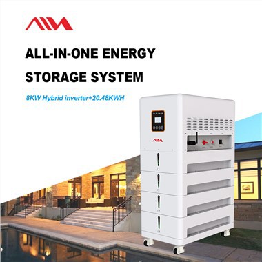 All in One 400Ah 48V LifePO4 Battery Pack Stacked Home Solar Energy Storage System